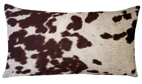 Brown Faux Cow Cushion
