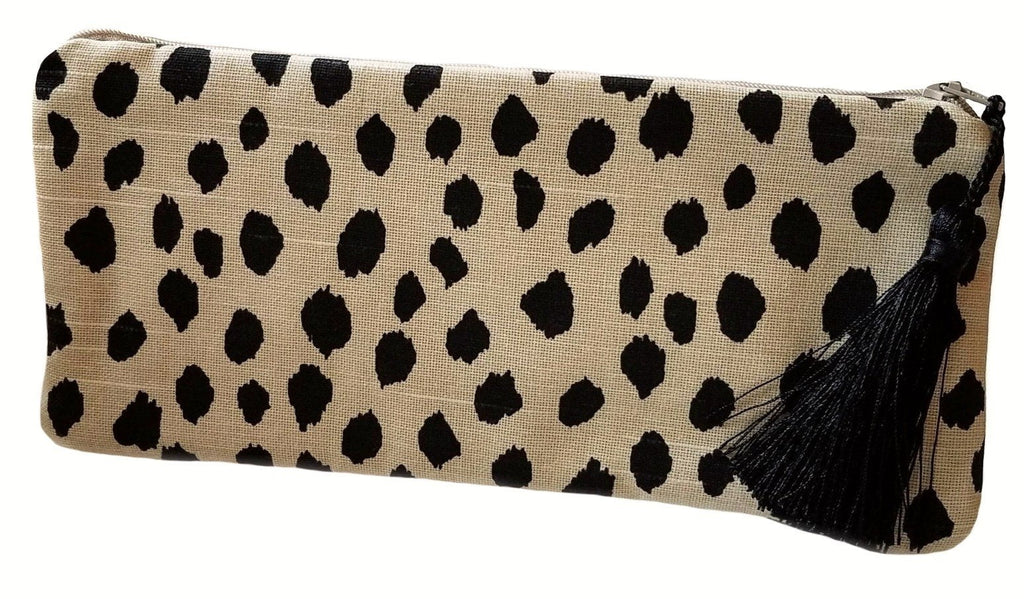 Izzy and Ali Vegan Leather Handbags - Animal Print Clutch Cheetah
