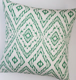 green-and-white-contemporary-accent-pillow