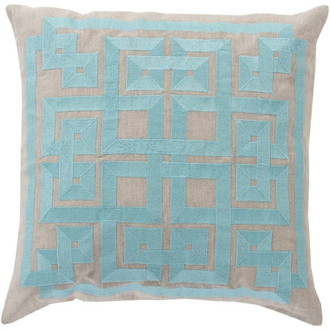 aqua-gray-geometric-throw-pillow