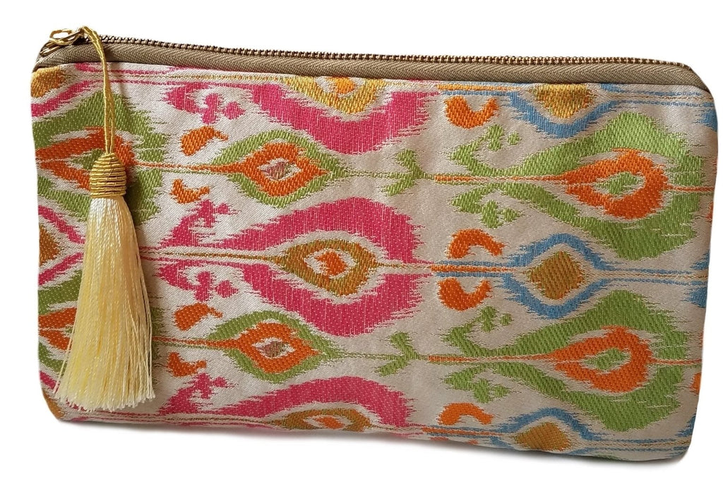 Black Aztec Three Pocket Jacquard Bag - Maisha Lifestyle – Maisha By Esha