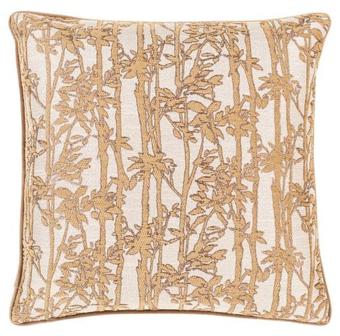 A & B Home Gold, Natural 1.8 in. x 19.7 in. Throw Pillow T42998